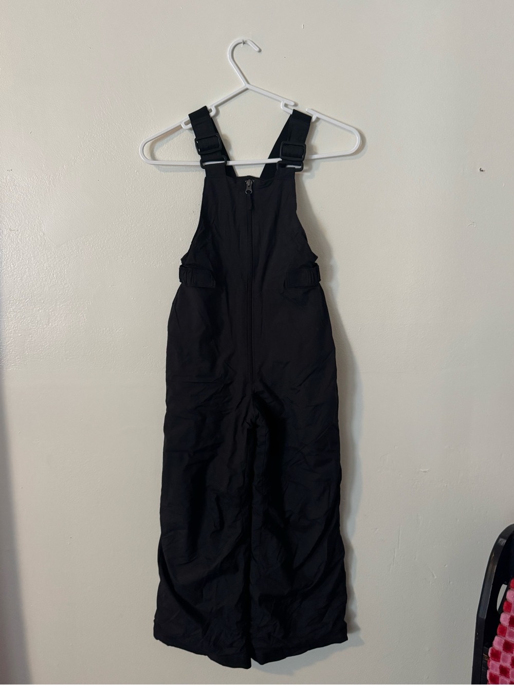 Kids Columbia Black Snow Bib Overalls - Durable Winter Pants